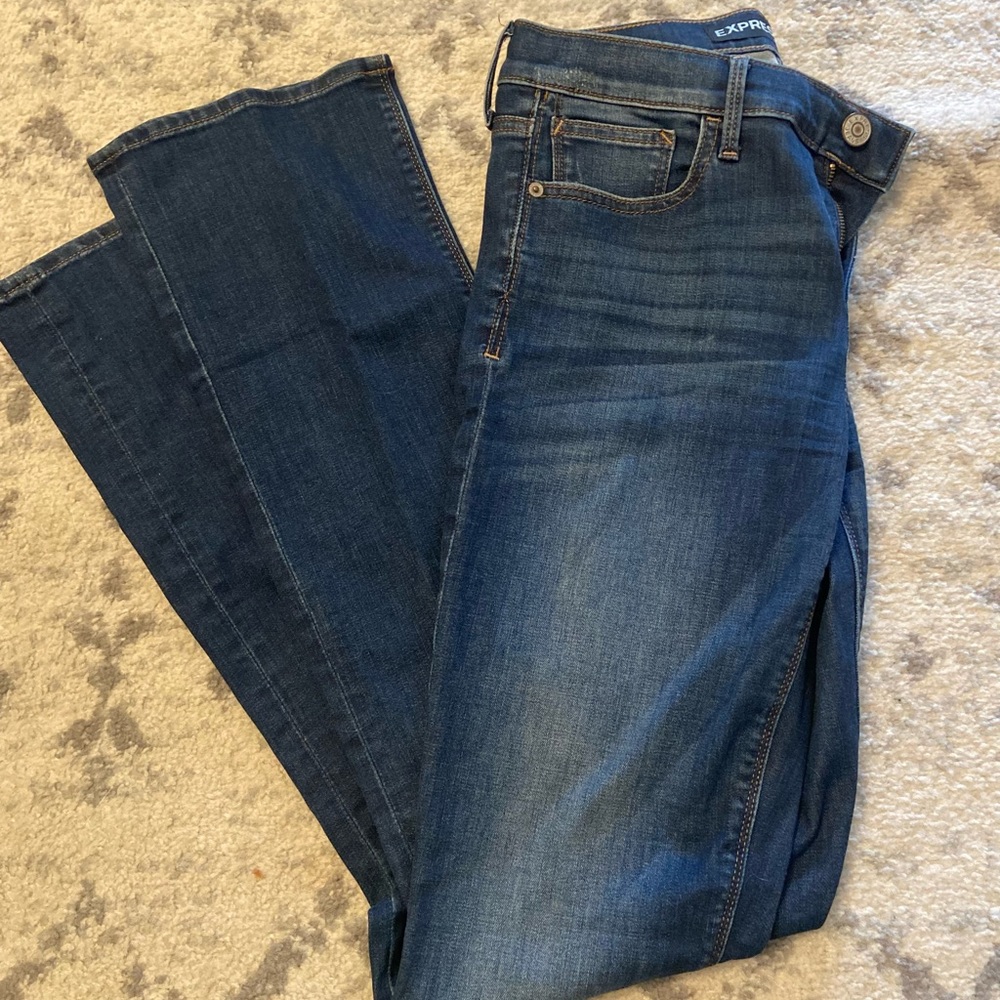 Express bootcut jeans